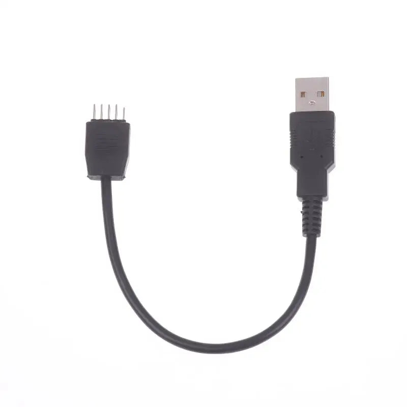 USB-A to 9-Pin Motherboard Header Cable | Internal DIY PC Motherboard Header Cable QXL