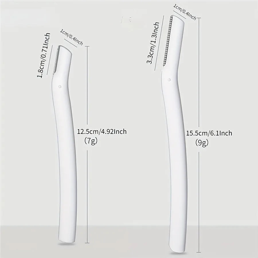 4-Pack Eyebrow Razor & Dermaplaning Tool for Women Facial Razor Set QXL