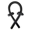 Heatless Curling Rod Headband | No Heat Soft Hair Rollers Heatless Hair Curler QXL Black China Mainland