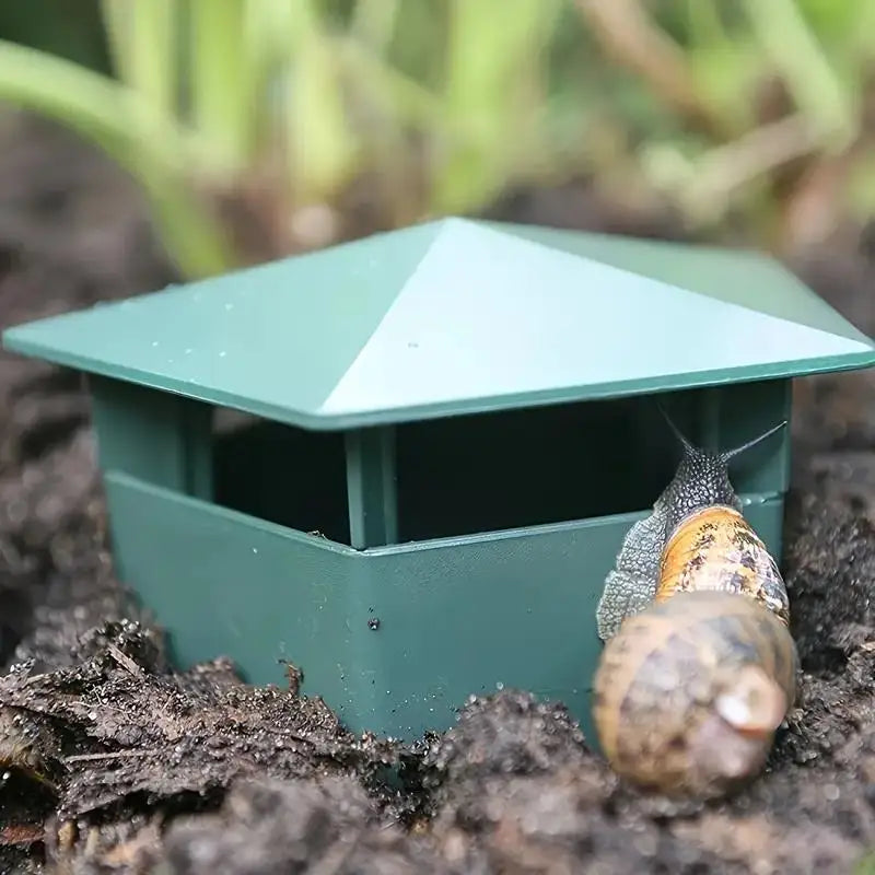 Snail & Slug Trap | Safe Plastic Cage for Garden Plants Garden Pest Trap QXL