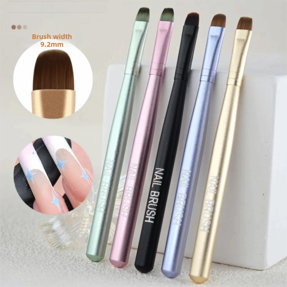 3-in-1 French Nail Art Brush | Metal Handle UV Gel Pen Nail Art Brush QXL