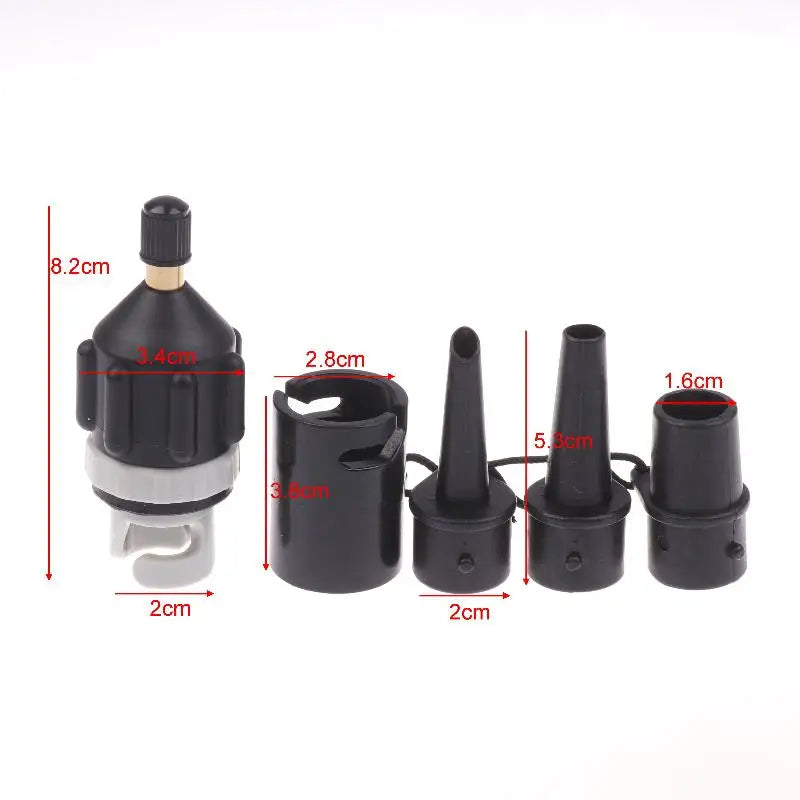 SUP Board Air Valve Adapter Kit | Kayak Pump Connector Set Pump Valve Adapter Kit QXL