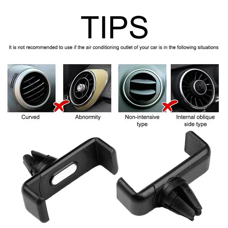 Universal Air Vent Car Phone Holder Mount – iPhone & Samsung Car Phone Mount QXL