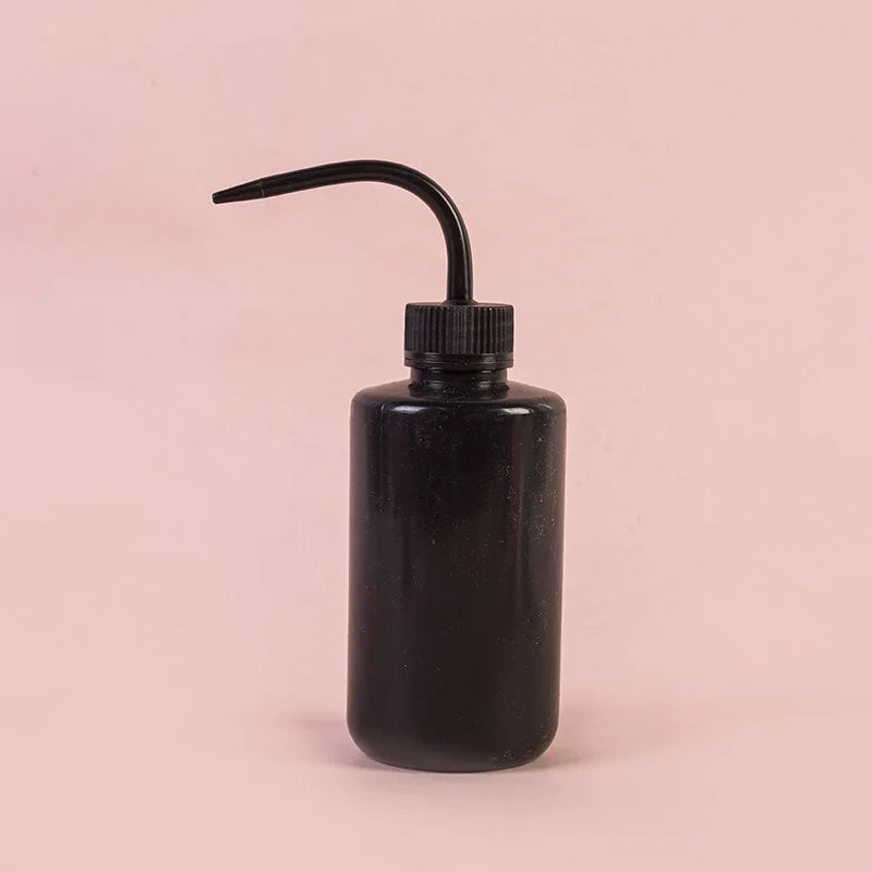 250ml Tattoo Squeeze Wash Bottle | Refillable Plastic Dispenser Tattoo Squeeze Bottle QXL black 250ml Plastic