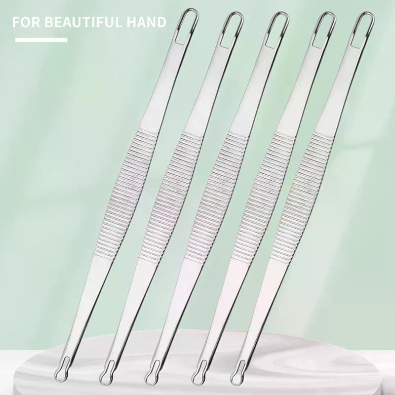 Double-Headed Stainless Steel Blackhead Extractor Tool Blackhead Extractor Tool QXL