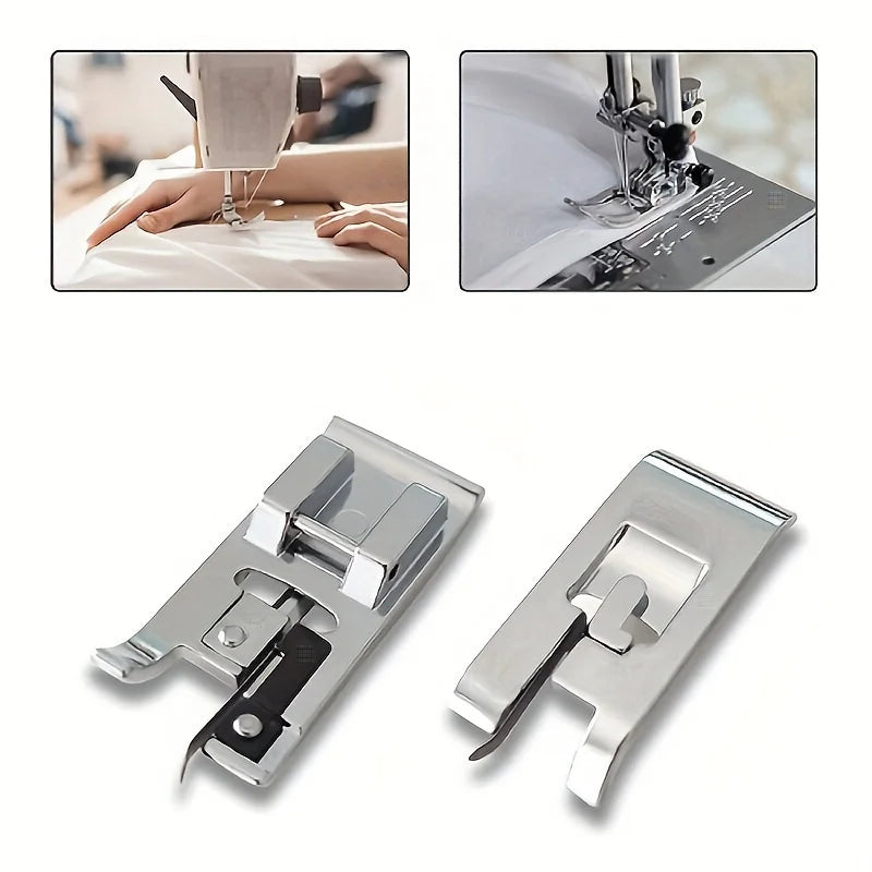 Sewing Machine Edge Guide Presser Foot | Stainless Steel Sewing Presser Foot QXL