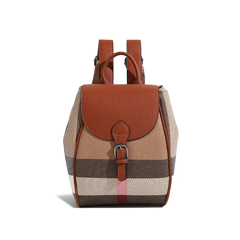 Luxury Vintage Leather Diaper Tote Bag | Large Capacity Diaper Tote Bag QXL