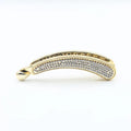 Crystal Rhinestone Banana Hair Clip | Women's Claw Barrette Hair Claw Clip QXL 1