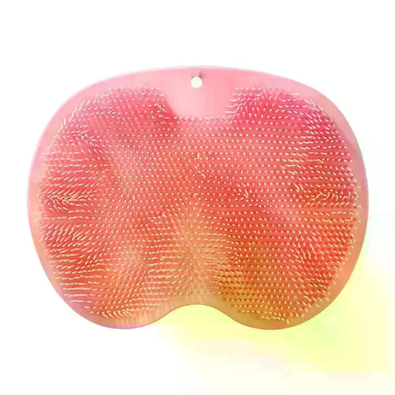 Shower Foot Scrubber Mat | Exfoliating Massage Pad & Suction Cup Foot Scrubber Mat QXL