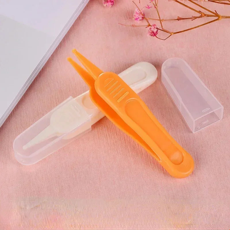 Baby Safety Tweezers – Nose & Ear Cleaning Forceps for Kids Baby Grooming Tool QXL
