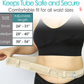 Adjustable Abdominal Catheter Fixation Belt | Back Support Abdominal Support Belt QXL S