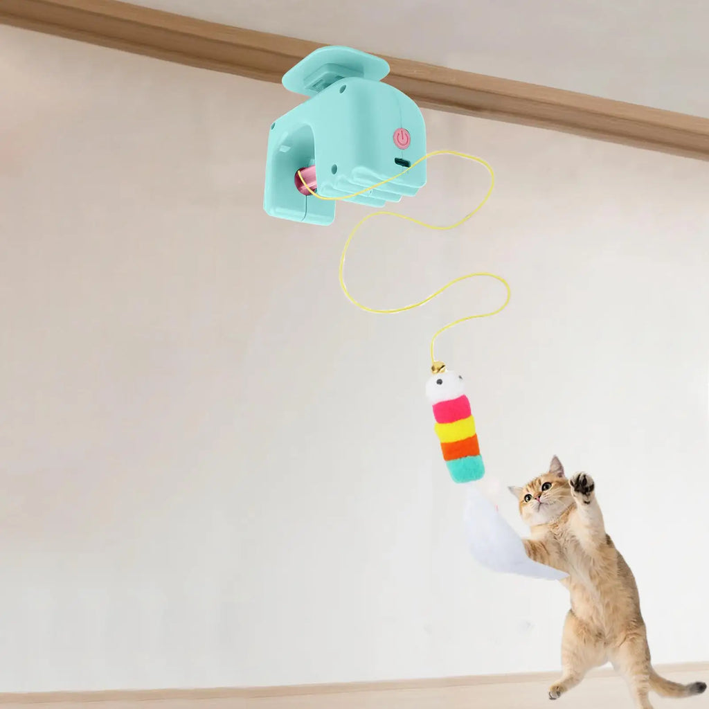 Electric Flying Bird Cat Toy | Door-Hang Interactive Hunt Toy Interactive Cat Toy QXL