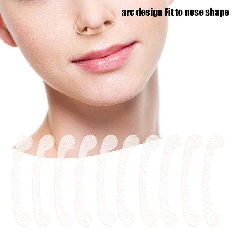 Invisible Nose Wing Slimming Patches | 10-Pack Makeup Tool Nose Shaping Patch QXL