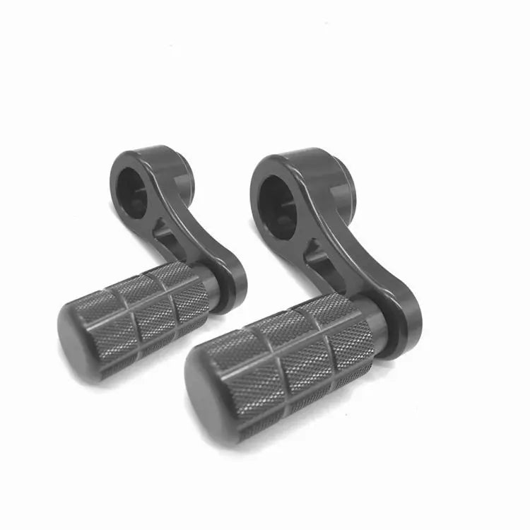 Niu Scooter Foot Pegs Lever Links & Pedal Rest Set – Easy Fit Scooter Foot Pegs QXL Dark Grey