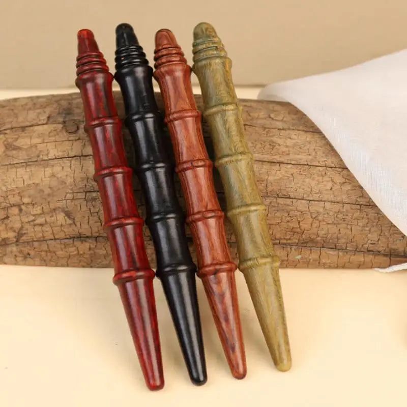 Natural Sandalwood Acupressure Massage Stick | Reflexology Tool Acupressure Massage Stick QXL