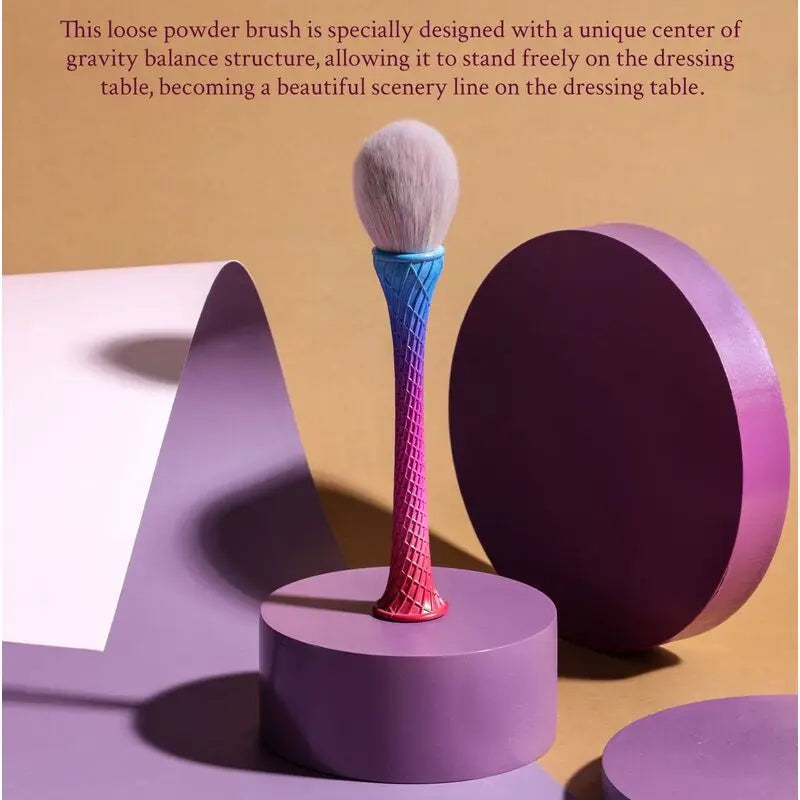 Colorful Waist Blush & Powder Brush | Long Handle Makeup Blush Makeup Brush QXL