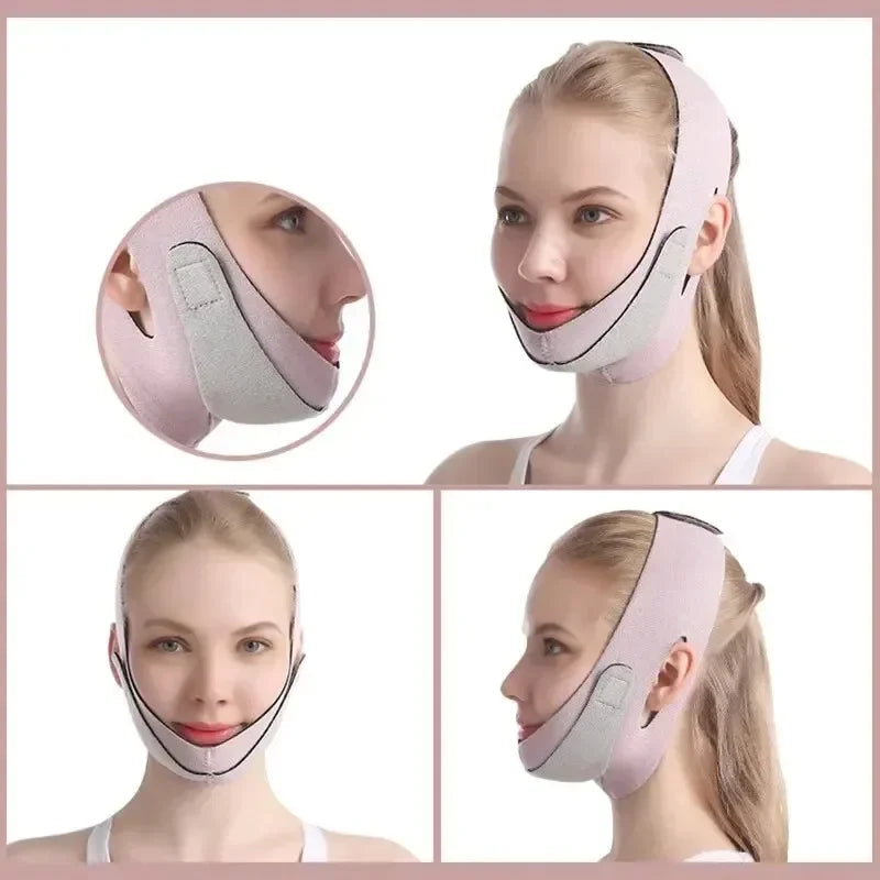 Slimming Face Belt & Double Chin Lifting Mask | All Faces Face Slimming Mask QXL