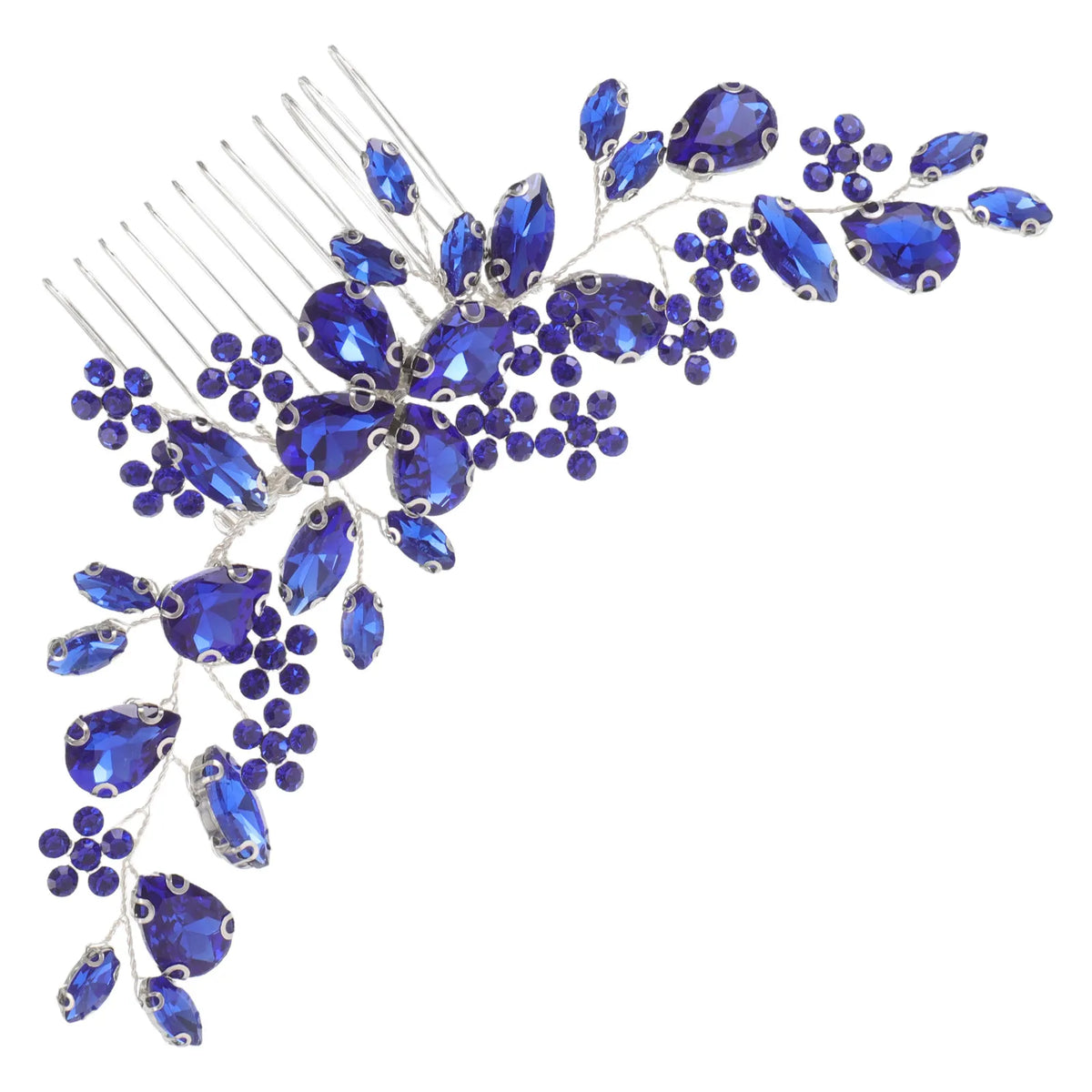 Rhinestone Bridal Hair Comb | Sparkly Wedding Headpiece Bridal Hair Comb QXL Default Title