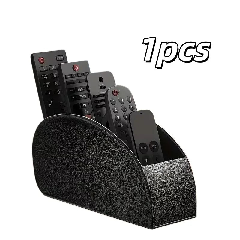 5-Compartment Remote Control Storage Box | Space-Saving Tray Desktop Storage Organizer QXL