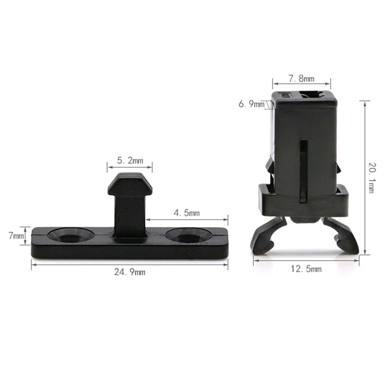 10-Pack PR-001 Door Lock Switches for AC, TV & DVD Players Door Lock Switch QXL