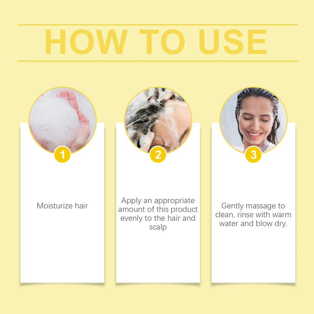 Natural Honey Almond Shampoo Conditioner & Hair Balm Kit Hair Care Kit QXL