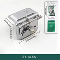 Adjustable Overlock Presser Foot – Elastic & Flanging Sewing Tool Sewing Machine Presser Foot QXL SY-418A