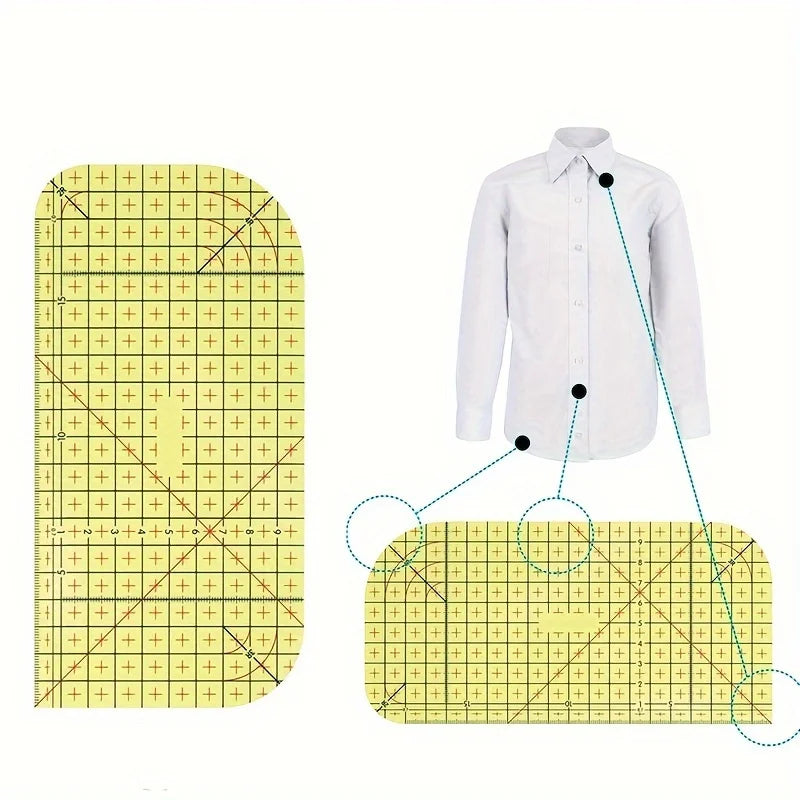 2-Pc Heat-Resistant Ironing Ruler Set | Quilting & Sewing Ironing Ruler Set QXL