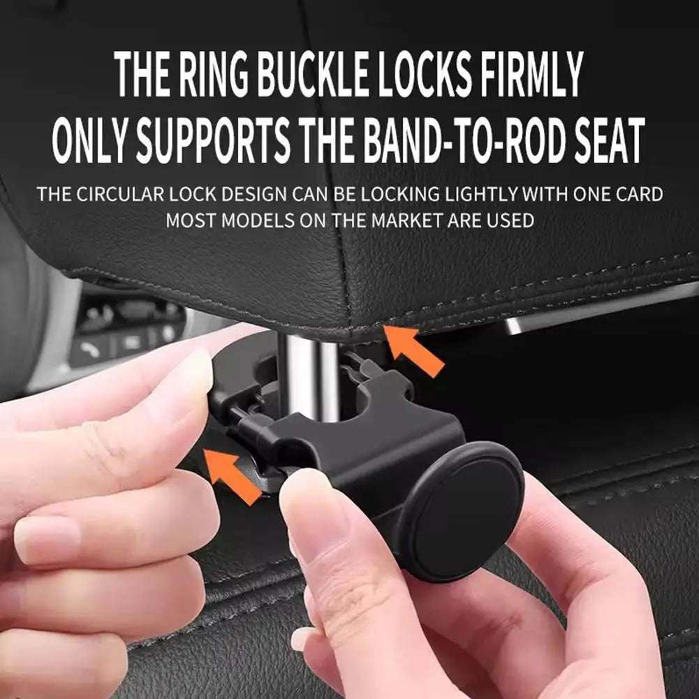 2-Pack Car Headrest Hooks | 20KG Heavy-Duty Backseat Hanger Car Headrest Hook QXL