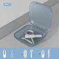 Orthodontic Retainer Storage Case with Bite Stick & Brush Retainer Storage Case QXL 2 Blue