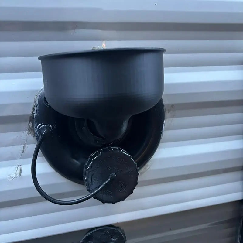 Universal RV Water Tank Filling Funnel | Camper Van Inlet RV Water Funnel QXL