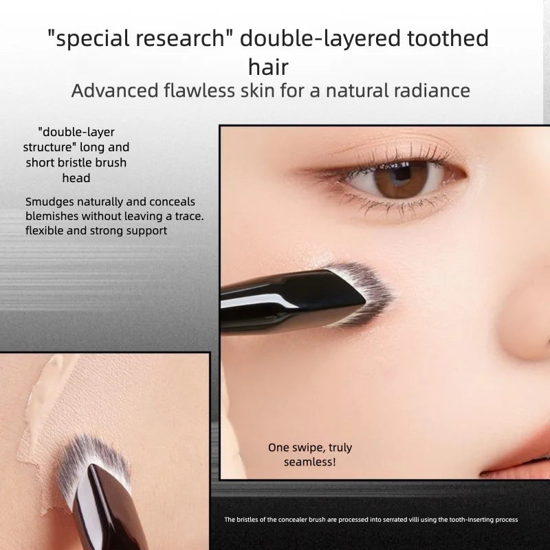 Precision Concealer Brush | Synthetic Fiber Makeup Brush Concealer Makeup Brush QXL