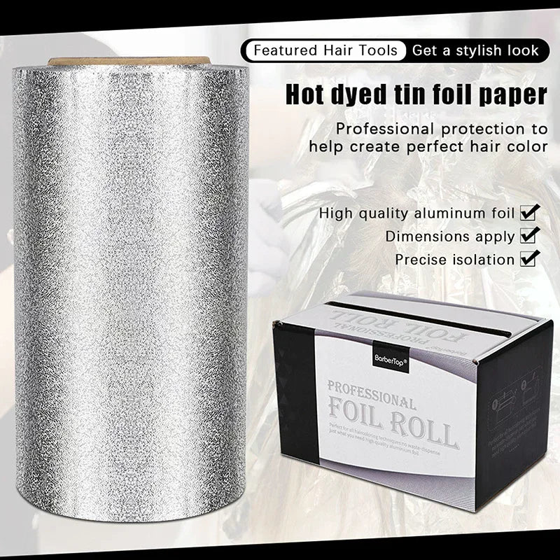 Aluminum Foil Roll 30/50m | Hair Coloring & Highlights Hair Coloring Foil QXL