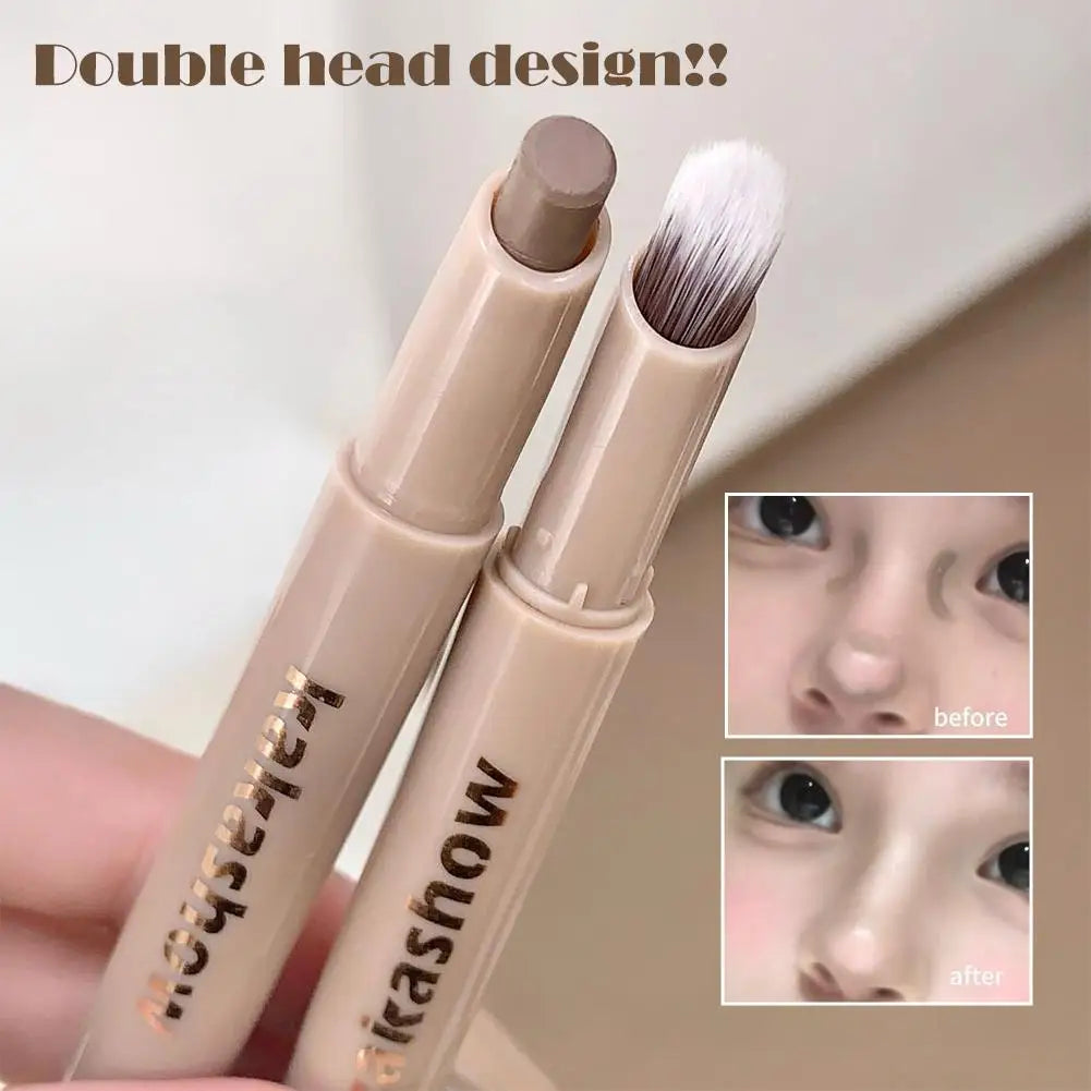 2-in-1 Contouring Pen & Brush | 3D Bronzer Contour Stick Bronzer Contour Stick QXL