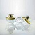 50g Glass Face Cream Jar with Lid | Cosmetic Container Cosmetic Jar QXL Default Title