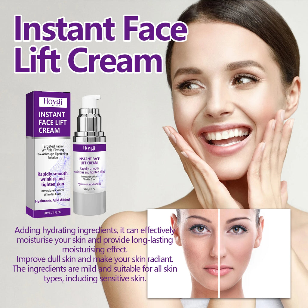 HOEGOA Hyaluronic Acid Face Lift Cream – Firm & Brighten 30ml Face Lift Cream QXL