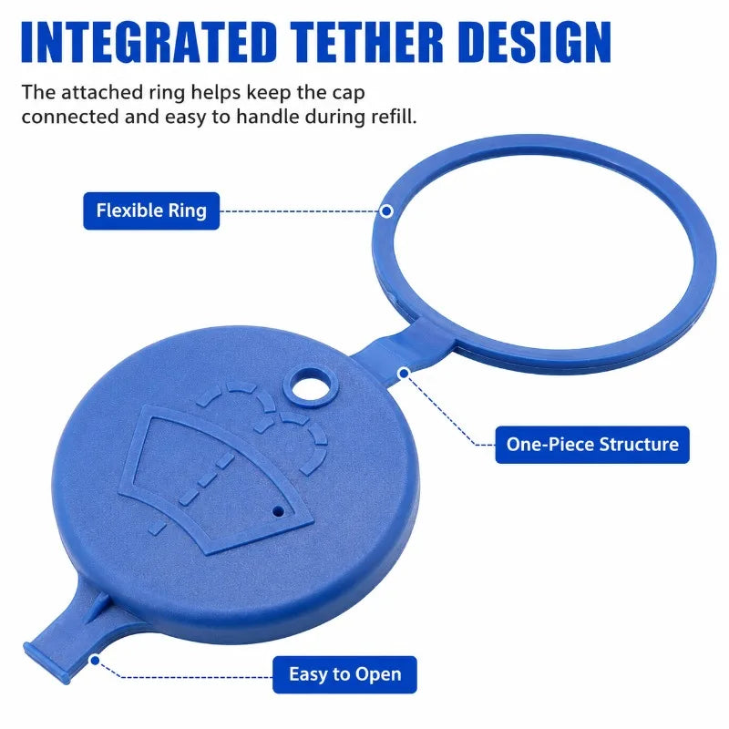 Washer Reservoir Cap & Tether – Citroën C4 DS5 Peugeot 206–308 Washer Reservoir Cap QXL