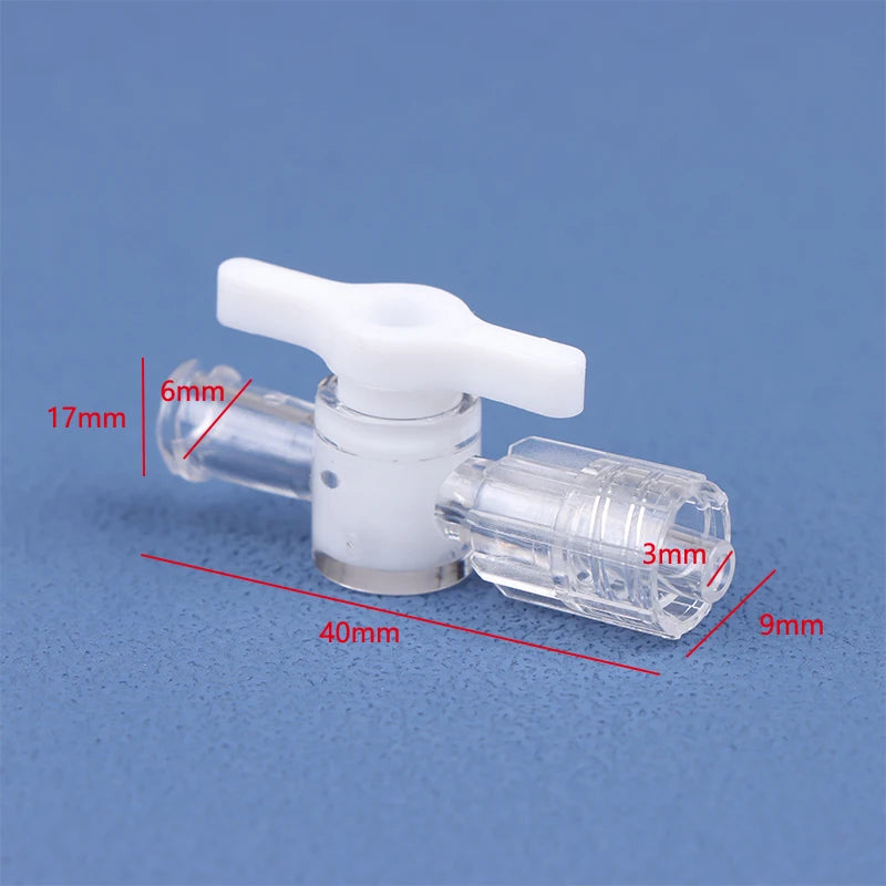 Luer Lock Two-Way Rotary Valve | Plastic Dispensing Switch Rotary Flow Valve QXL