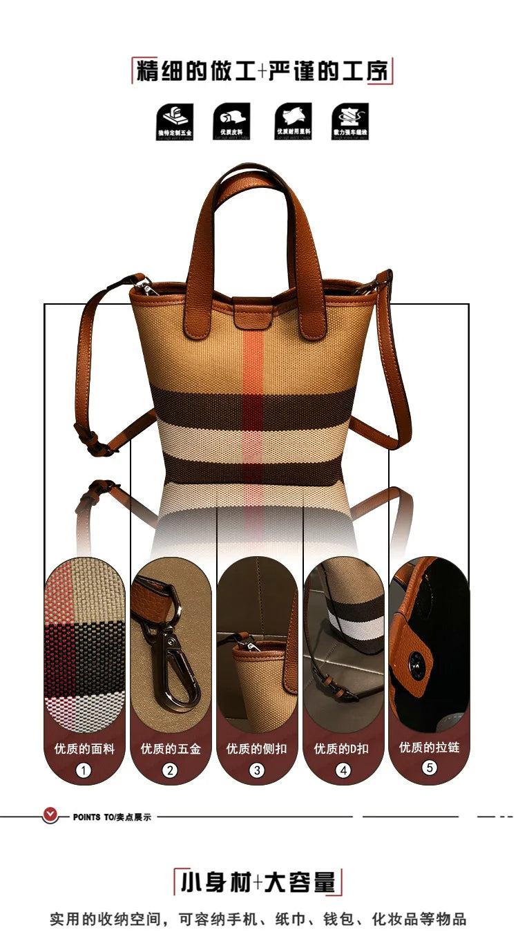 Large Leather Tote Diaper Bag | Luxury Crossbody for Mums Diaper Tote Bag QXL