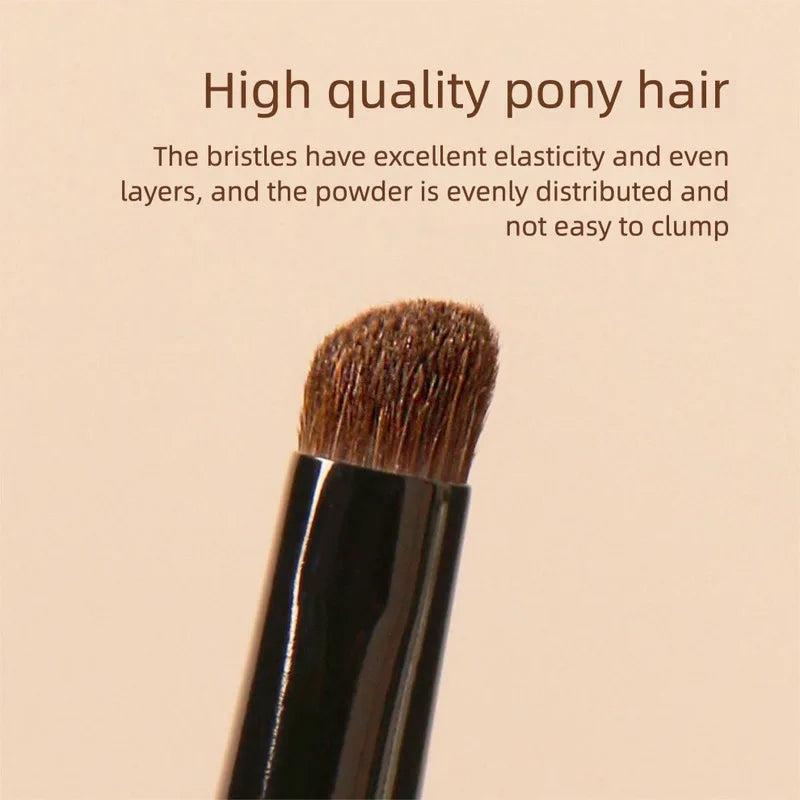 Painter D74 Angled Eyeshadow Brush | Soft Horsehair Eyelid Angled Eyeshadow Brush QXL
