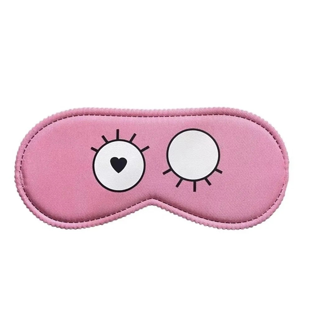 Cartoon Sleep Mask – Light Blocking Concave Eye Mask Unisex Sleep Eye Mask QXL 2