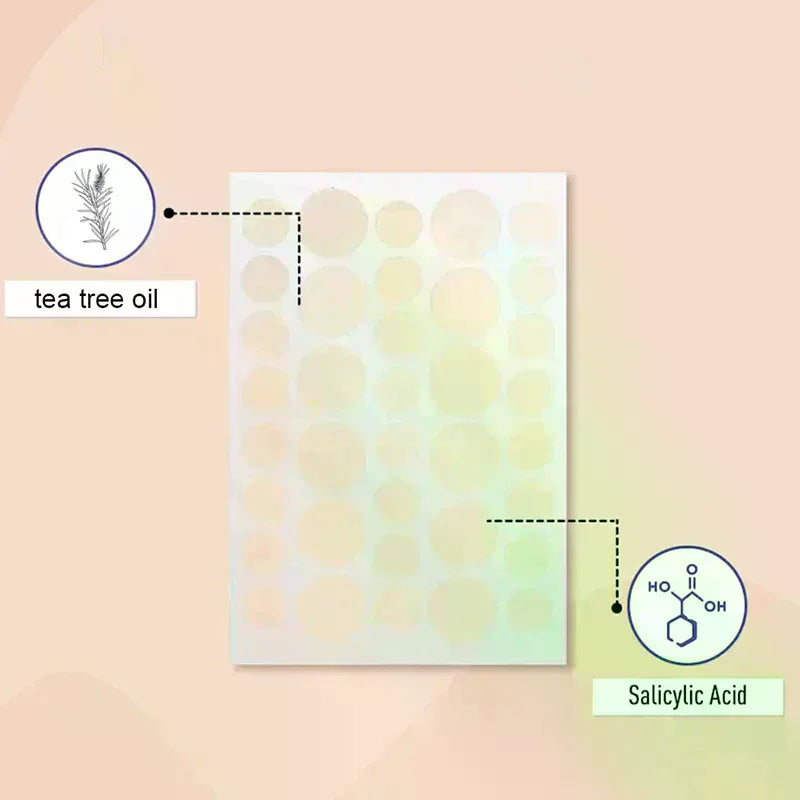 720-Pack Invisible Acne Pimple Patches | Spot Stickers for Face Acne Pimple Patches QXL