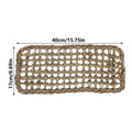 Reptile Hammock Climbing Mat | Seaweed Rope Gecko Cage Bed Reptile Habitat Accessory QXL 40x17cm