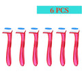 Women's Manual Bikini & Underarm Razor – Compact Design Manual Razor QXL 6PCS