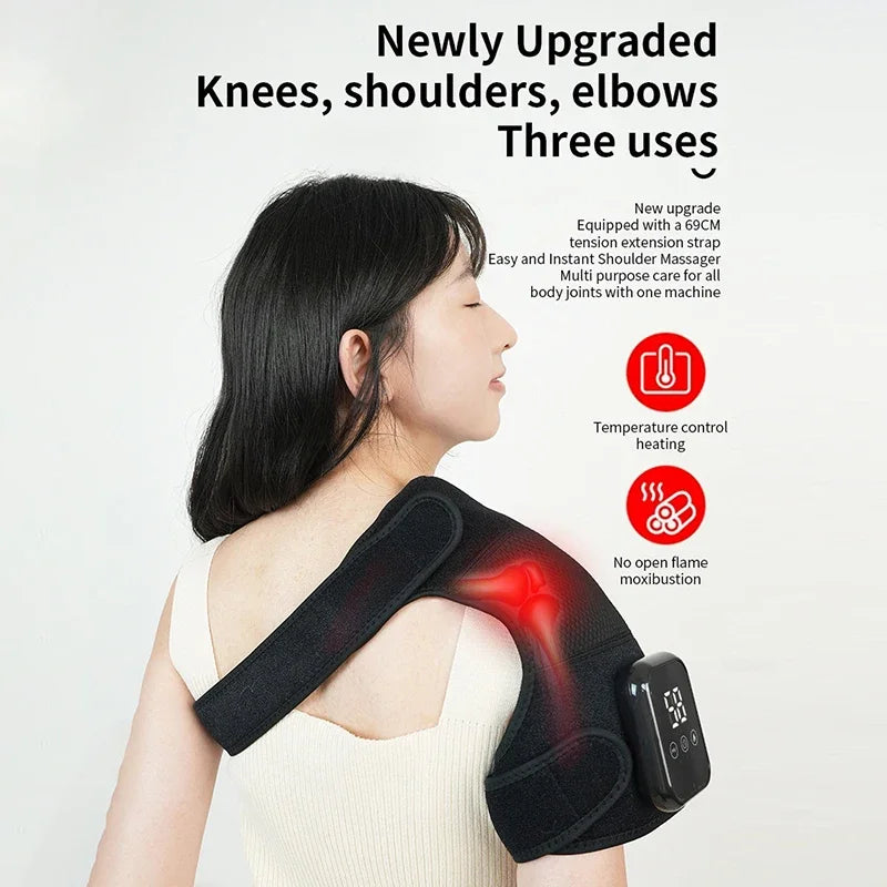 3-in-1 Electric Knee Massager | Infrared Heat & Vibration Electric Knee Massager QXL