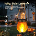 Solar Flickering Flame Lantern | Waterproof Halloween Garden Solar Garden Lantern QXL single attribute