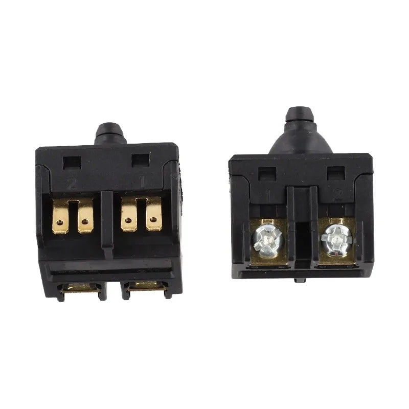 2-Pack Angle Grinder Push Button Switch | 100mm Power Tool Grinder Switch Part QXL