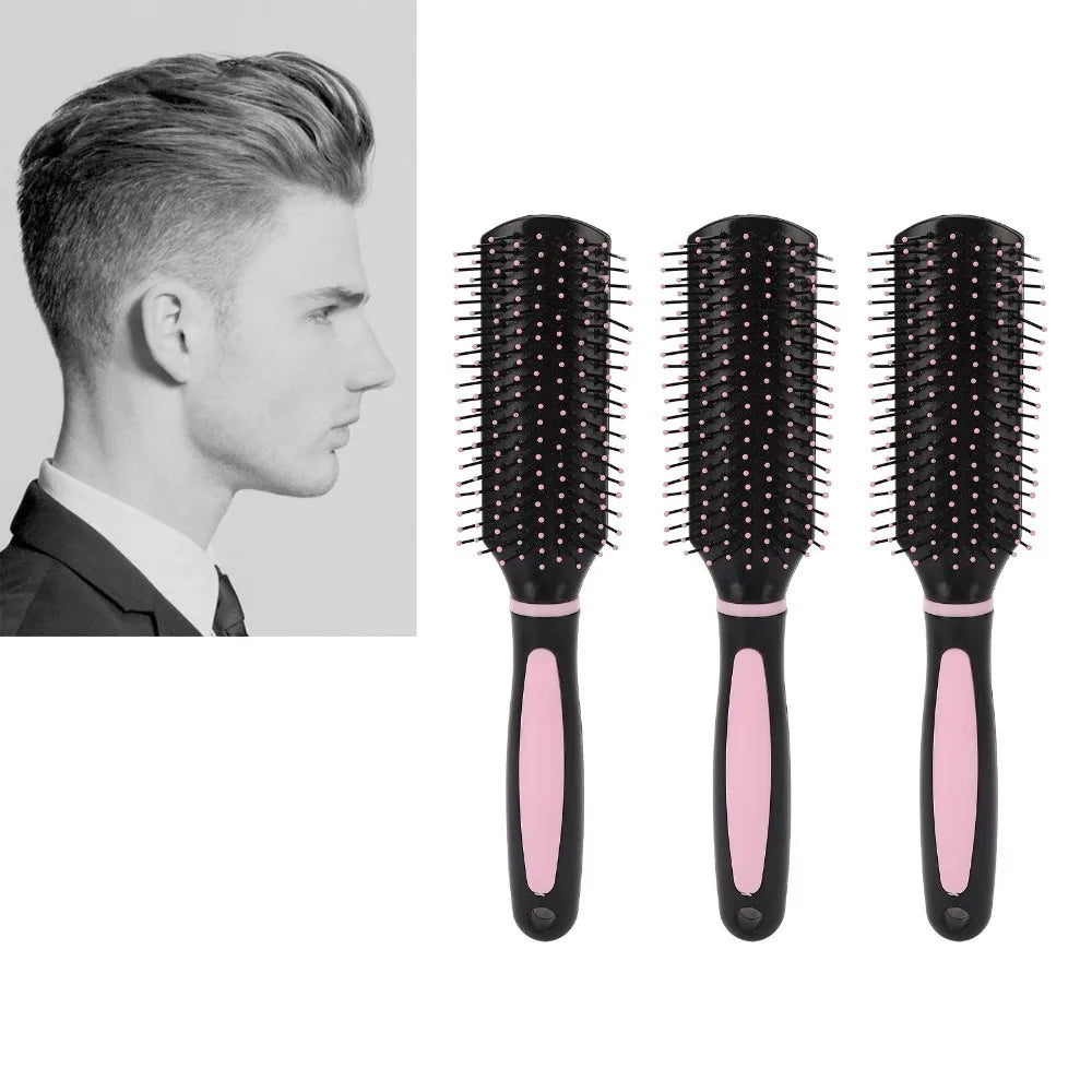 3-Pack Anti-Static Detangling Hair Brush | Scalp Massage Set Detangling Hair Brush QXL