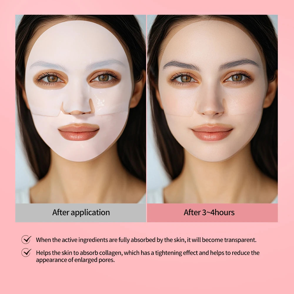 4-Pack Bio-Collagen Overnight Face Mask | Hydrating & Firming Collagen Face Mask QXL
