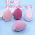 Non-Latex Makeup Sponge Egg | Water-Activated Beauty Blender Makeup Sponge QXL Random 4pcs
