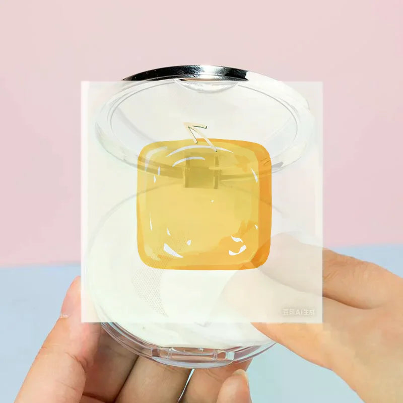 3g Travel Loose Powder Sifter Jar with Mirror | Refillable Powder Sifter Jar QXL